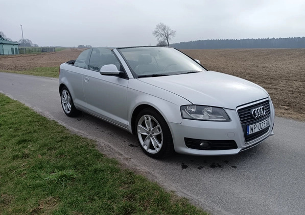 Audi A3 cena 25400 przebieg: 253900, rok produkcji 2010 z Gostynin małe 326